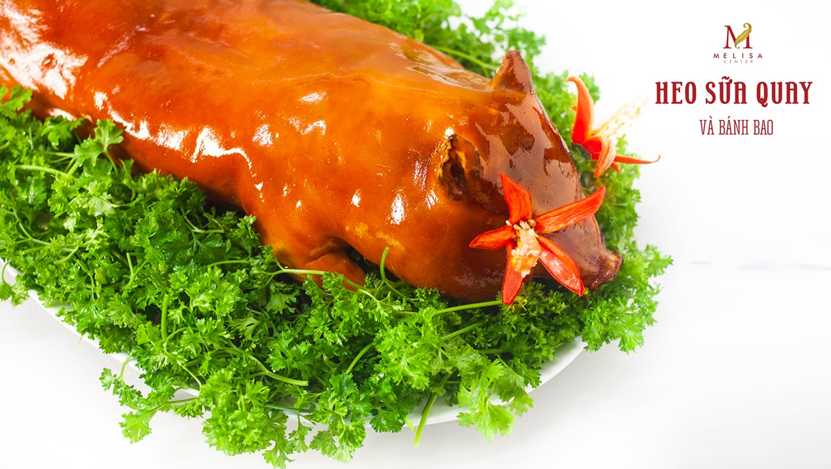 heo-sua-quay-banh-bao Tổ Chức Tiệc Cưới.