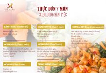 Bí quyết lựa chọn thực đơn tiệc cưới hợp lý